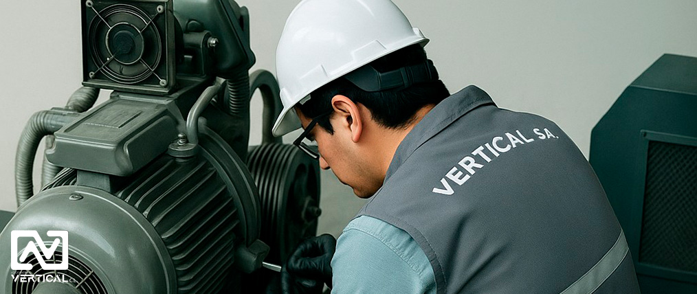 Equipo Vertical CL trabajando