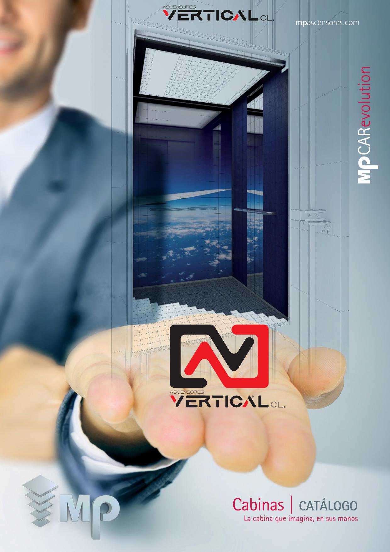 Catálogo digital de ascensores MP Vertical CL para descarga en PDF